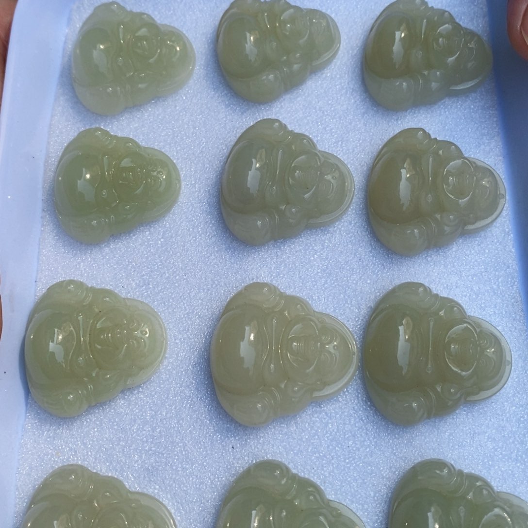 和田玉颈饰未镶嵌多样性发货 拍一发一