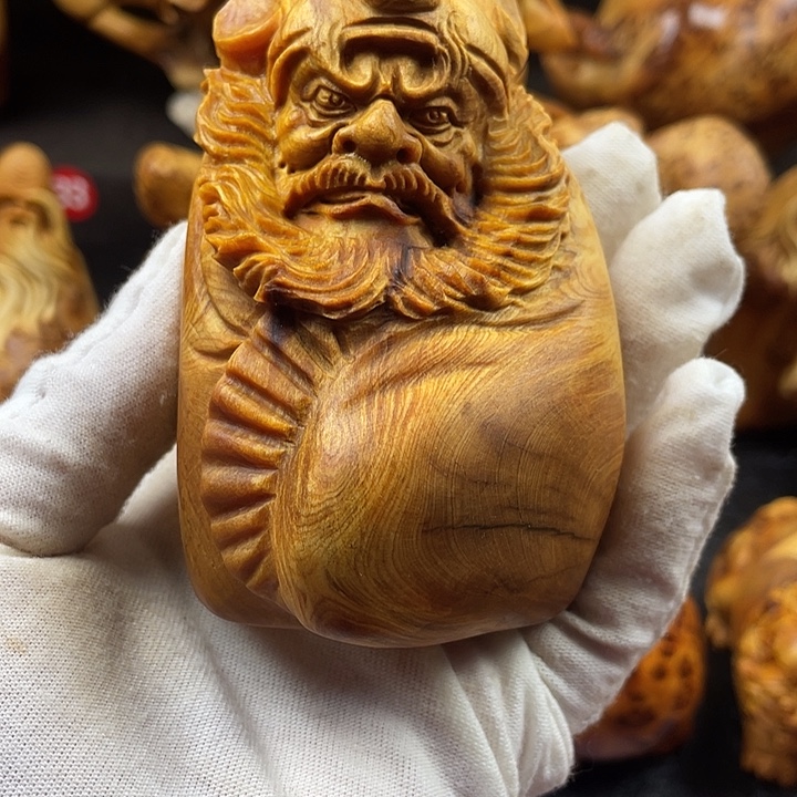 柏木（崖柏）钟馗手把件