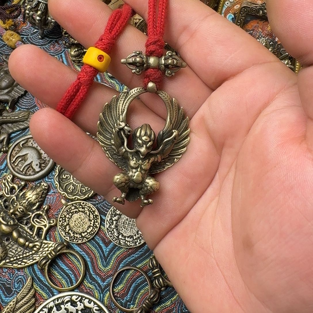 用***7藏式风格九宫八卦牌