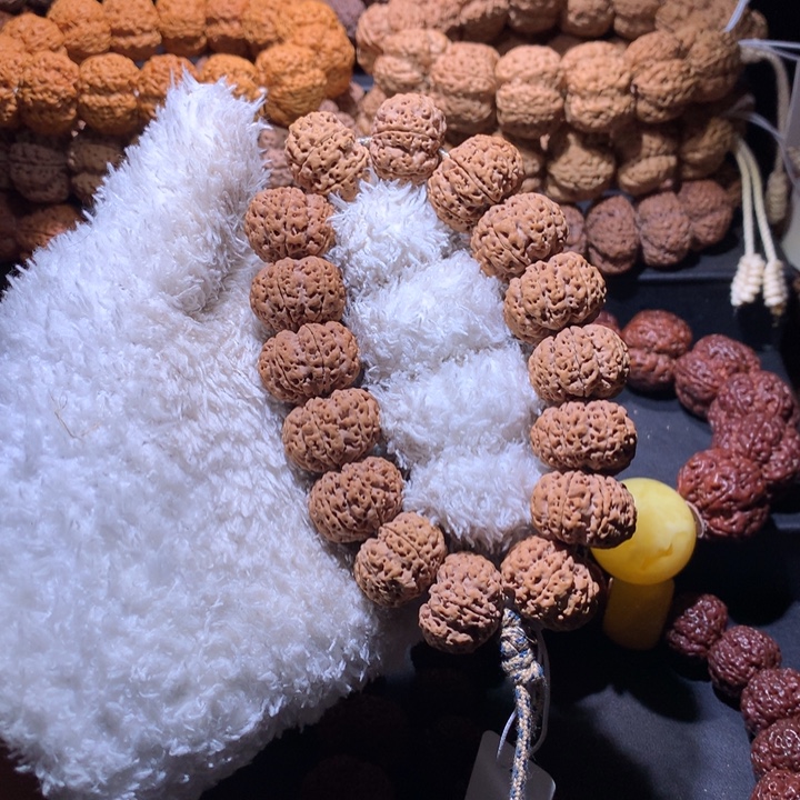 吊坠金刚菩提22尺七星纽扣蜂王定制款七瓣