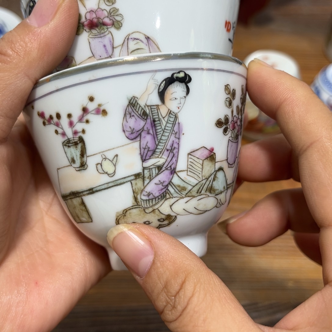 摆件陶不**茶景德镇陶瓷艺术品
