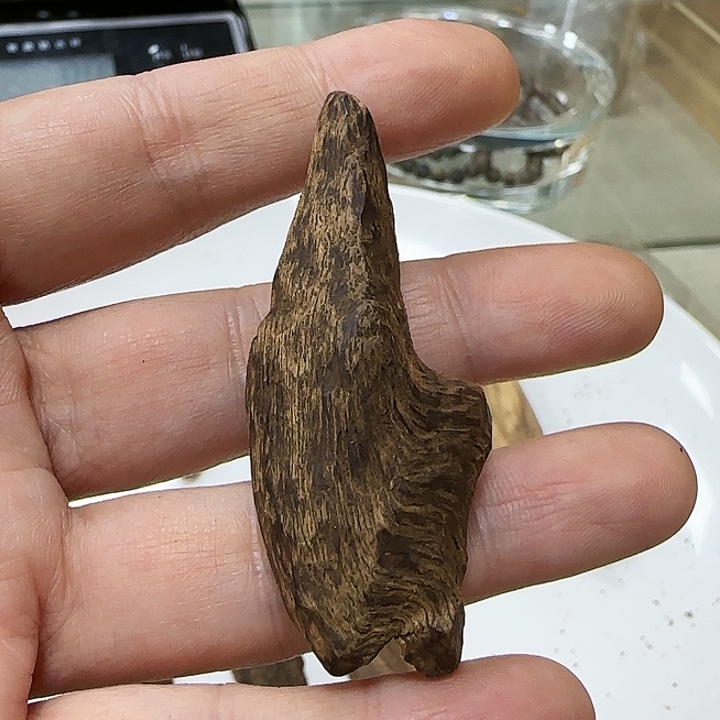 沉香吊坠越南沉香平安无事牌