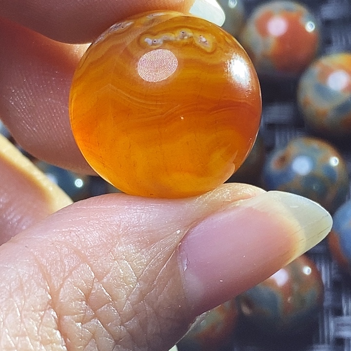 老***孙玛瑙/玉髓未镶嵌颈饰