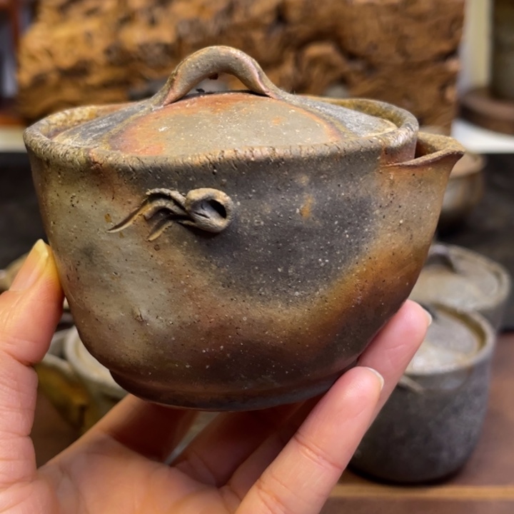 备前烧作品佐藤圭秀有裂