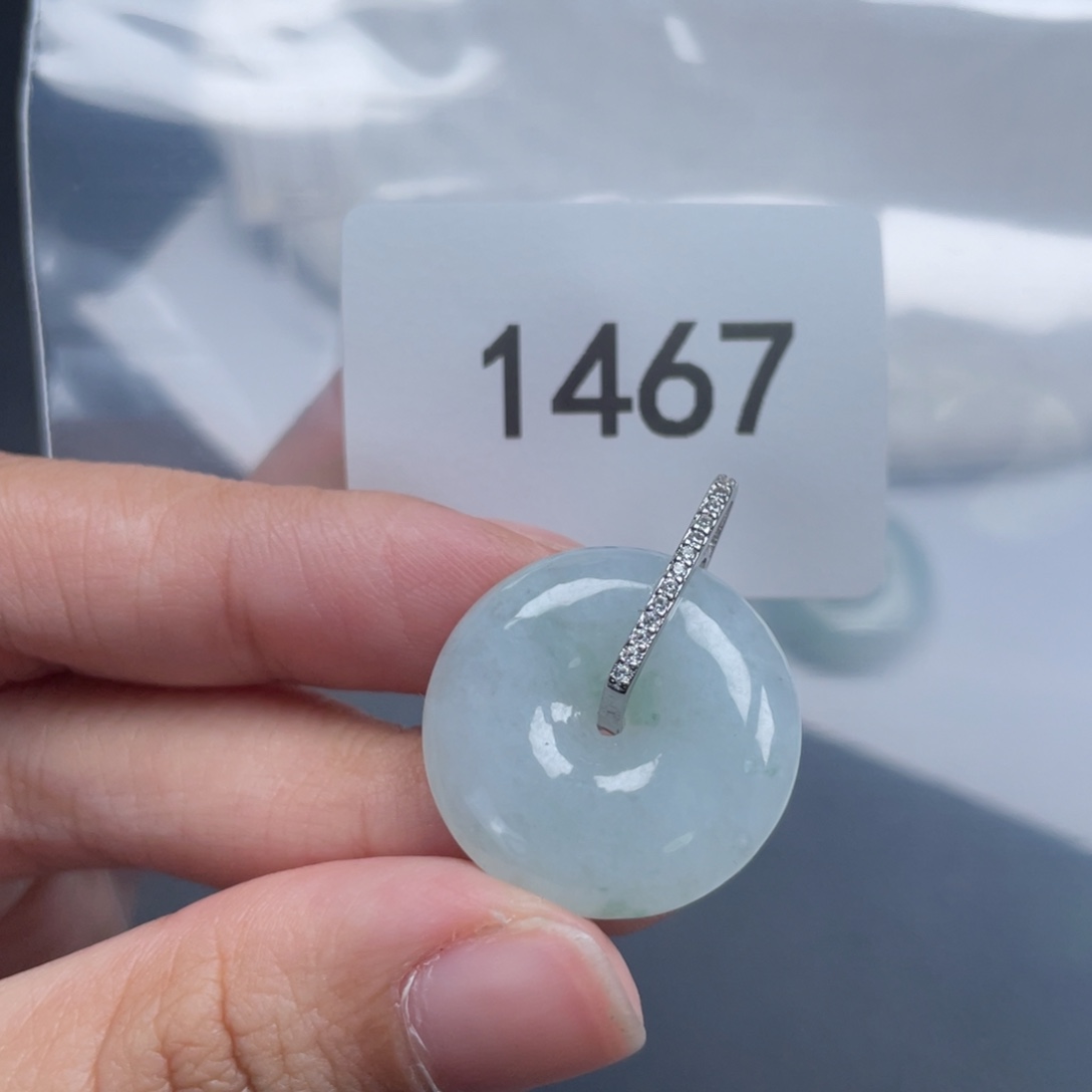 翡翠银S925镶嵌手链天然A货缅甸翡翠