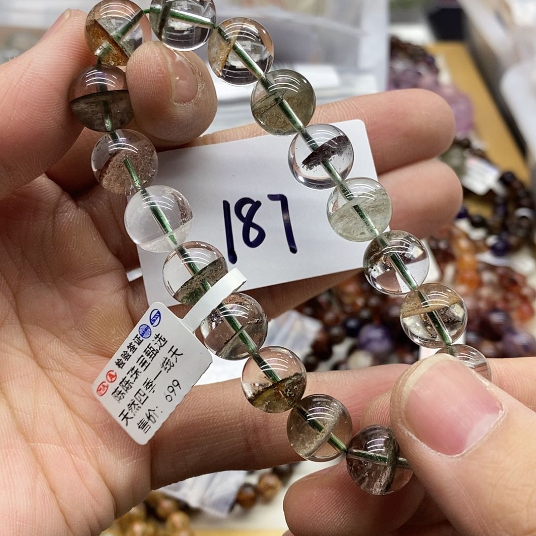 水晶手链未镶嵌天然