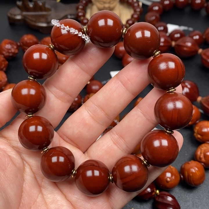 吊坠橄榄核光珠18