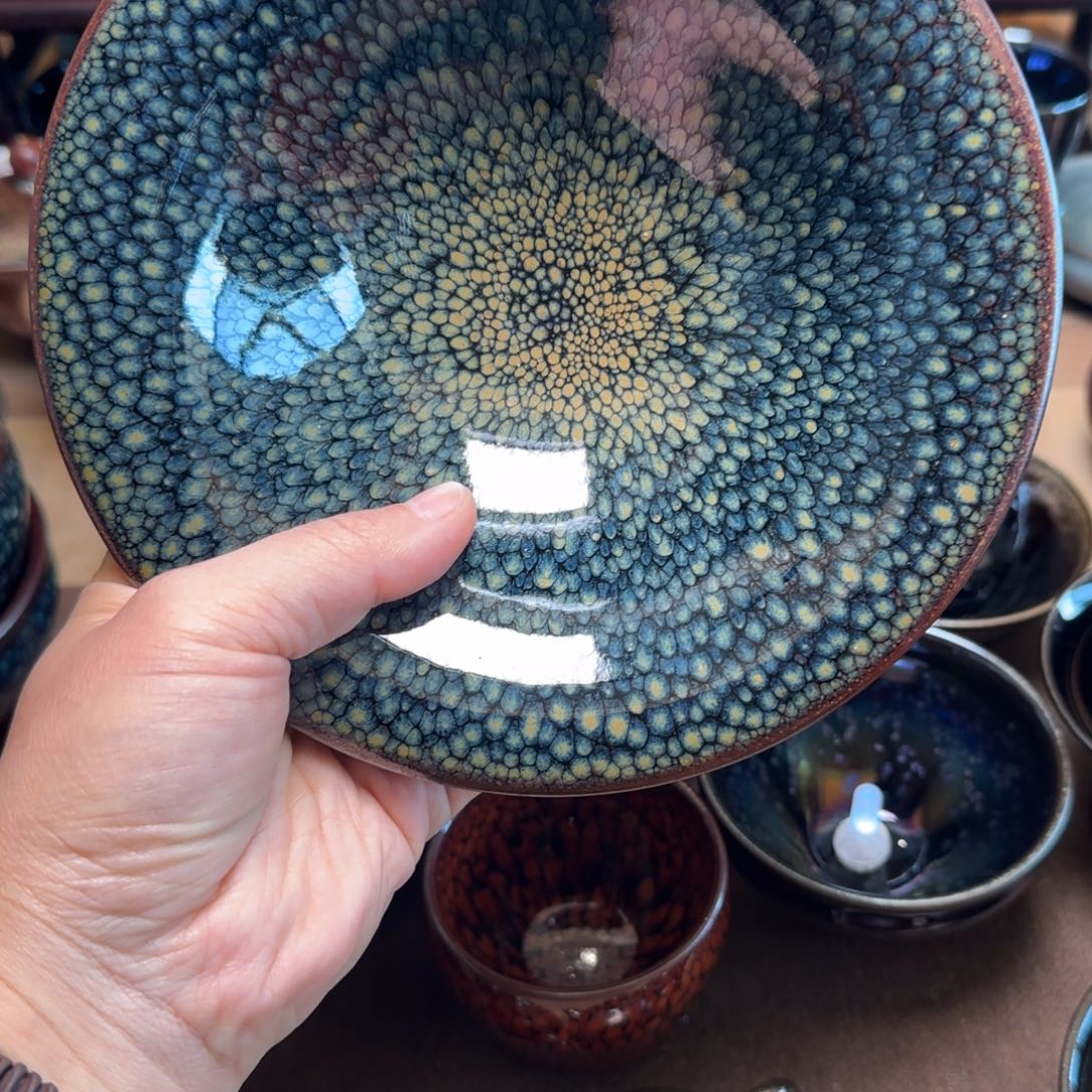 茶盏45老许鹧鸪新年福利16.9cm