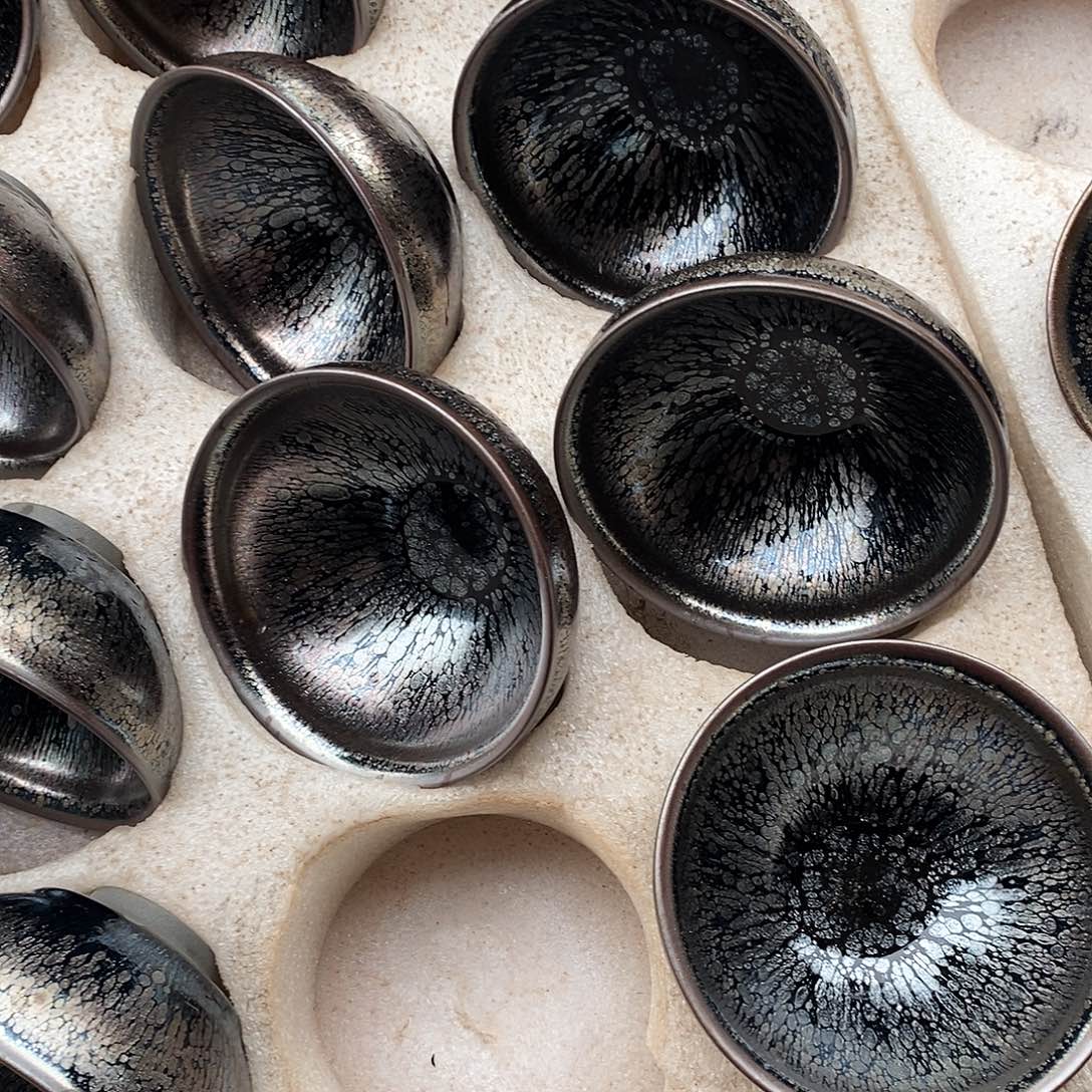 茶盏尼****Q建盏油滴一个