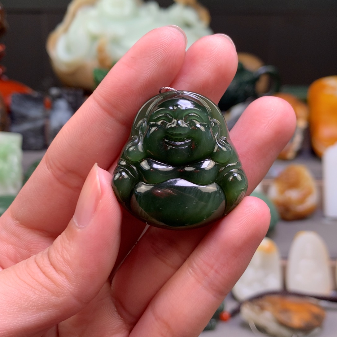 和田玉吊坠未镶嵌