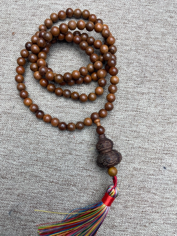 沉香木串文玩老料 手串 7号