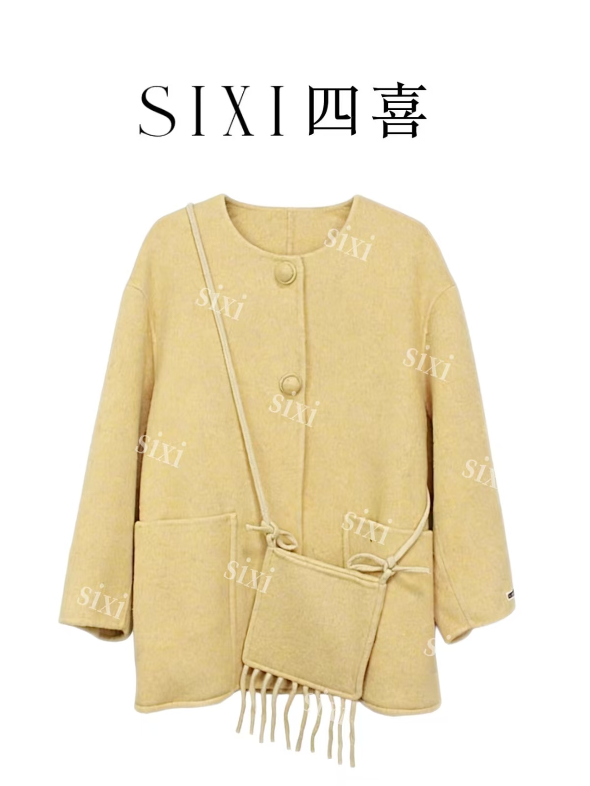 【66065】#SX-设计感双面羊毛