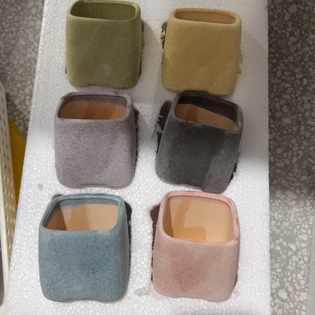 陶瓷多肉小花盆@@4