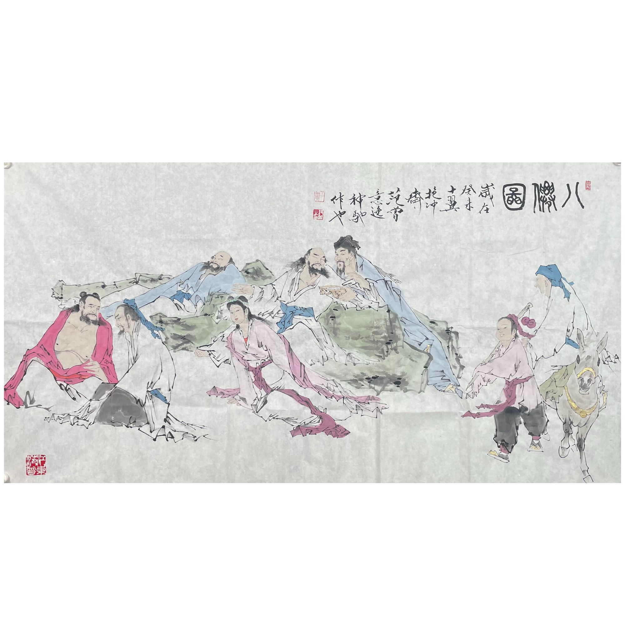 FZ-R-2662 人物画 96CM*178CM 软片