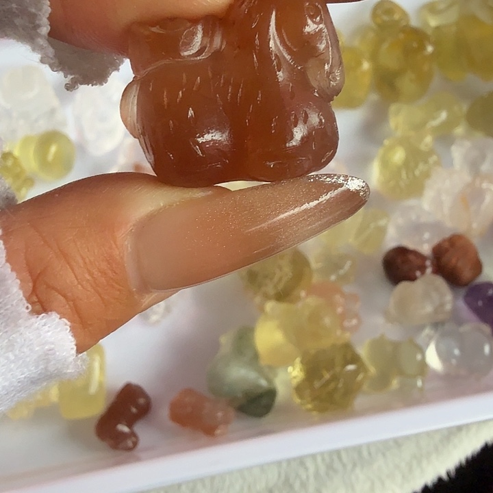 ****莹水晶车挂未镶嵌水晶