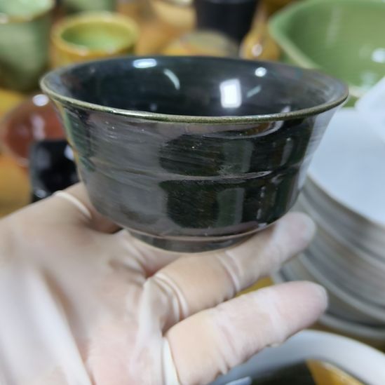 瓷片磁州窑五厂盘碗壶杯有瑕疵