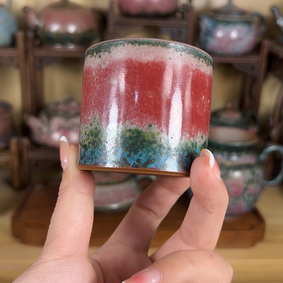 摆件陶李自伟钧瓷 神垕镇原产地