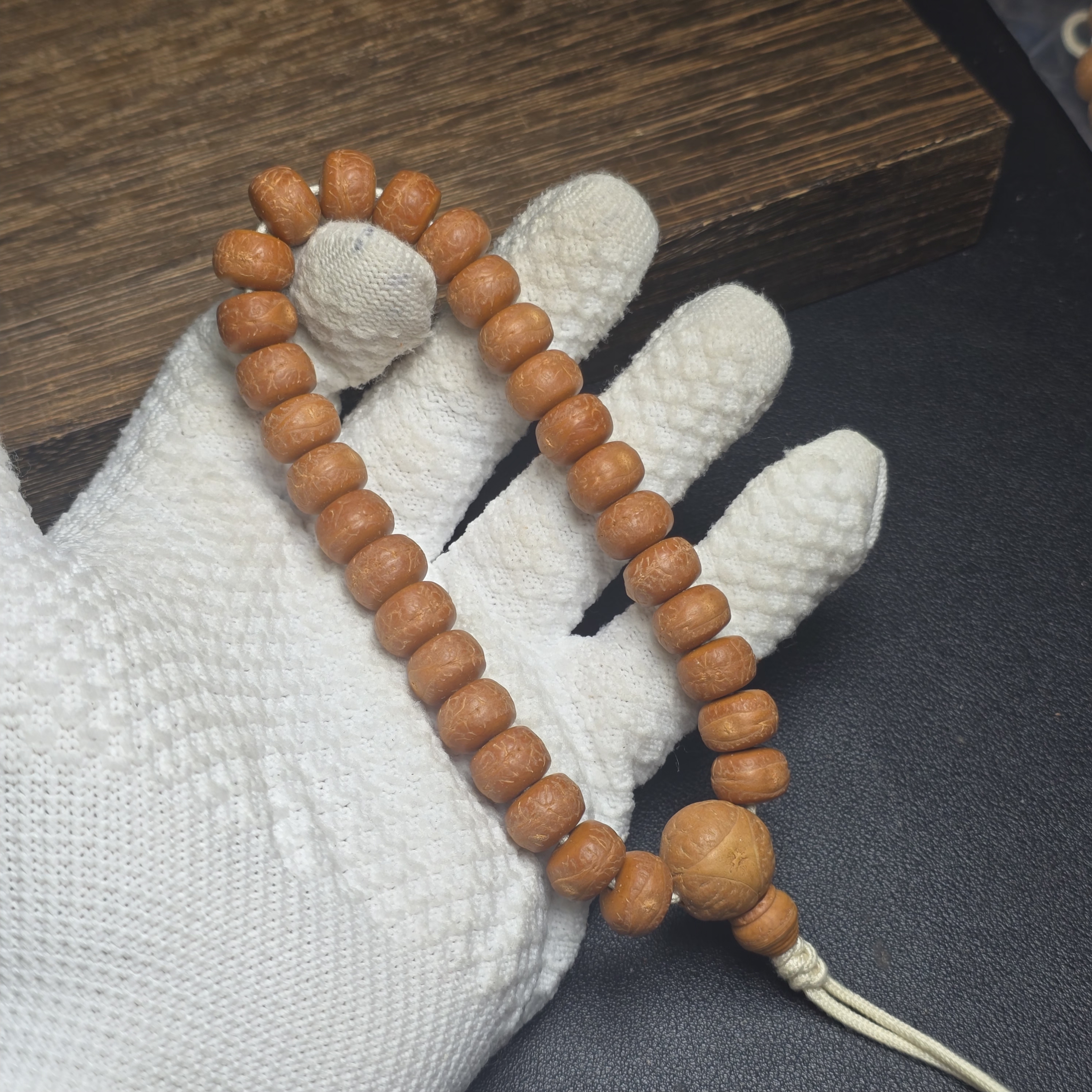 尼泊尔藏式凤眼菩提-手持款-尺寸12.5-定制款-货号F12