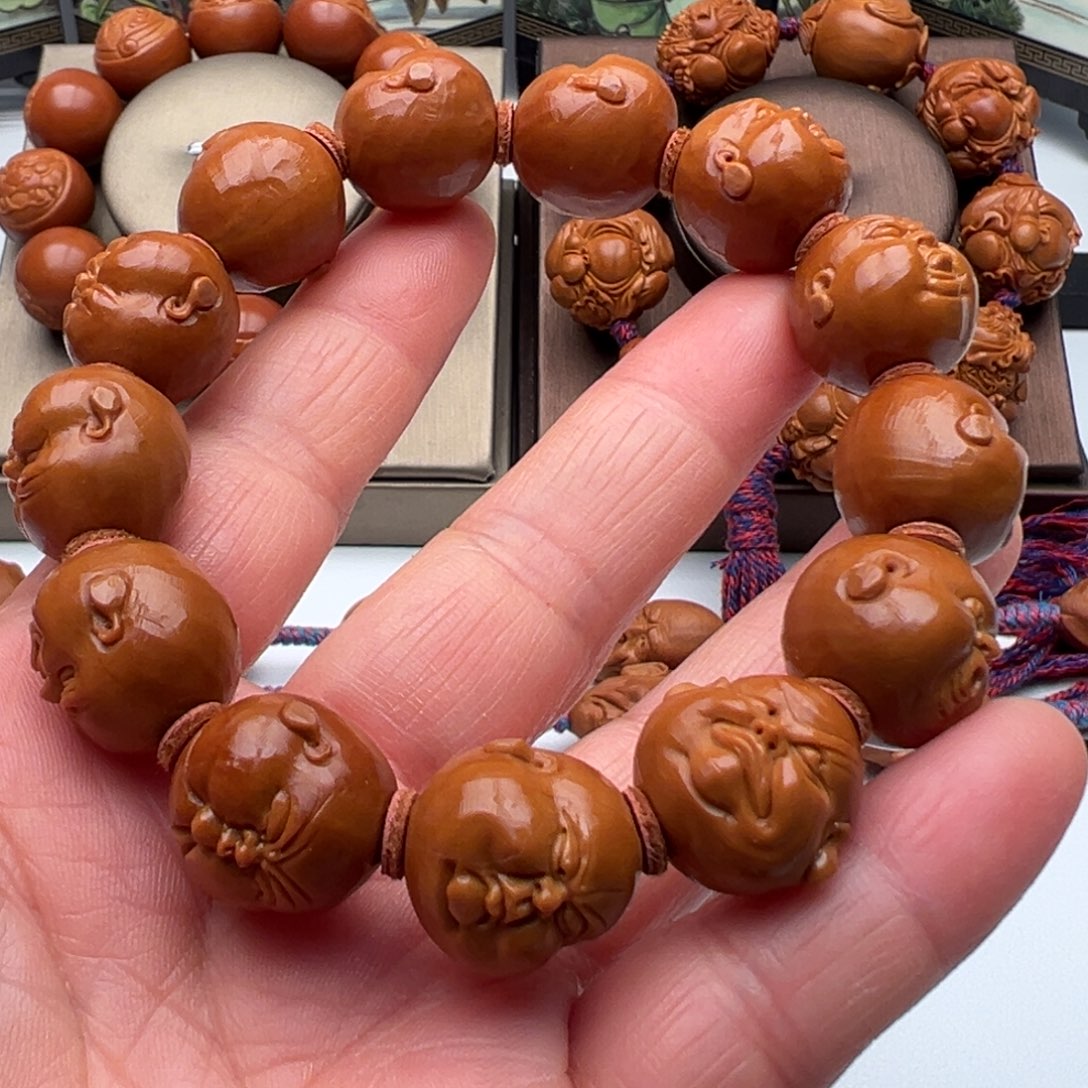 手串/手链橄榄核人生百态