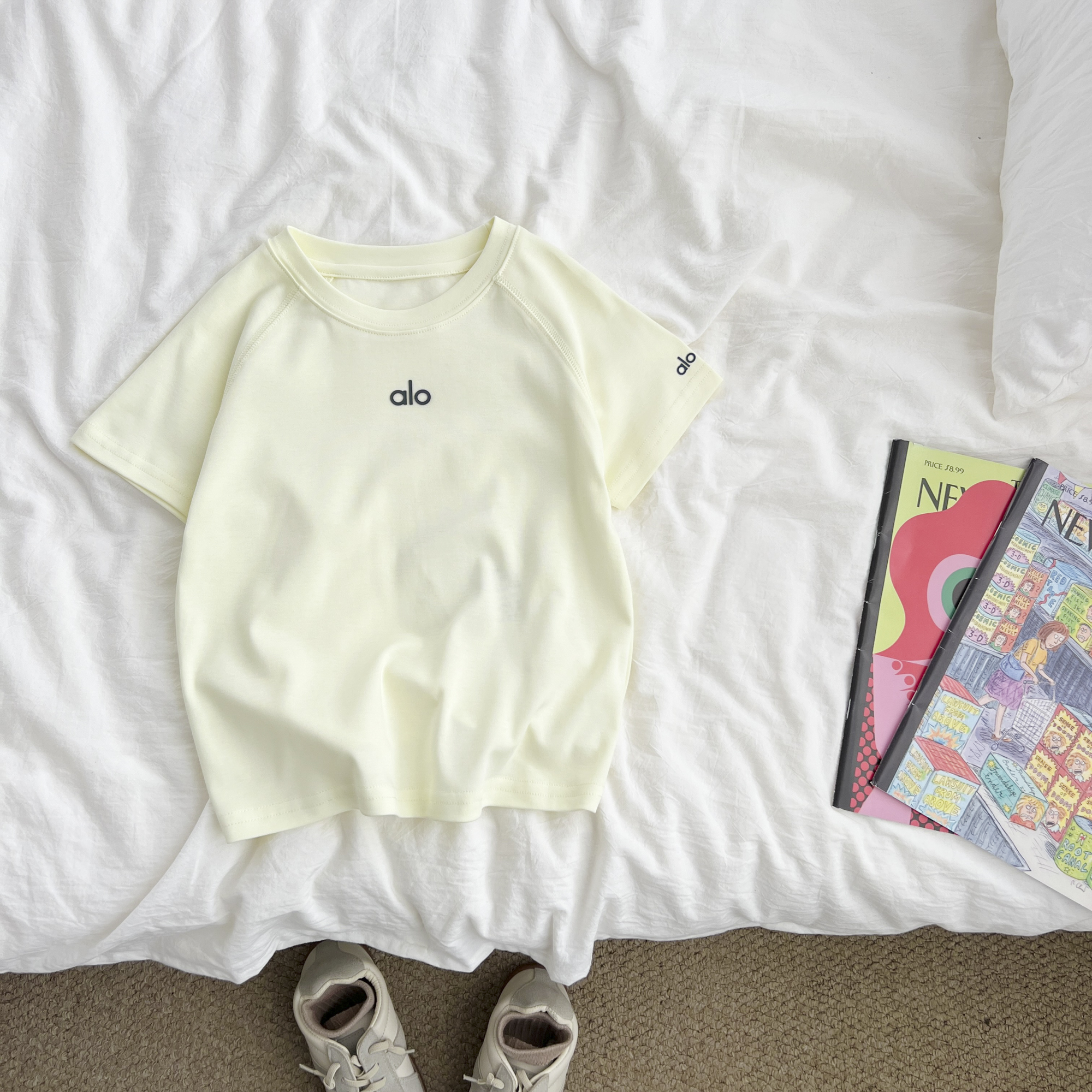 （现货）女童夏季韩版短袖t恤薄款衣服小女孩宽松半袖BNYXW55132