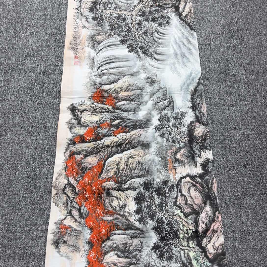 国画纯手绘字画宣纸