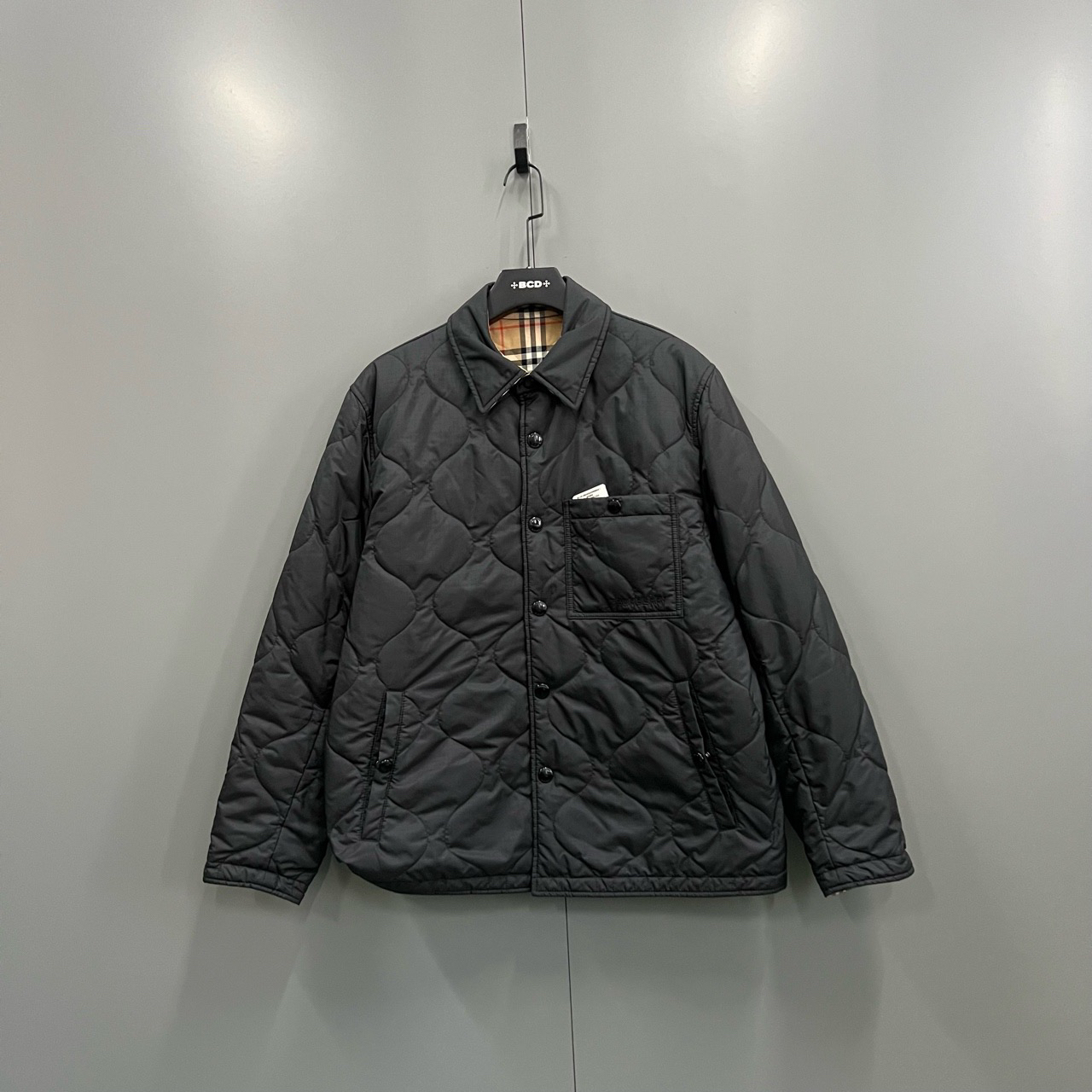 【XP】Burberry 巴宝莉 经典格纹满印双面夹克 M码/98新/12500