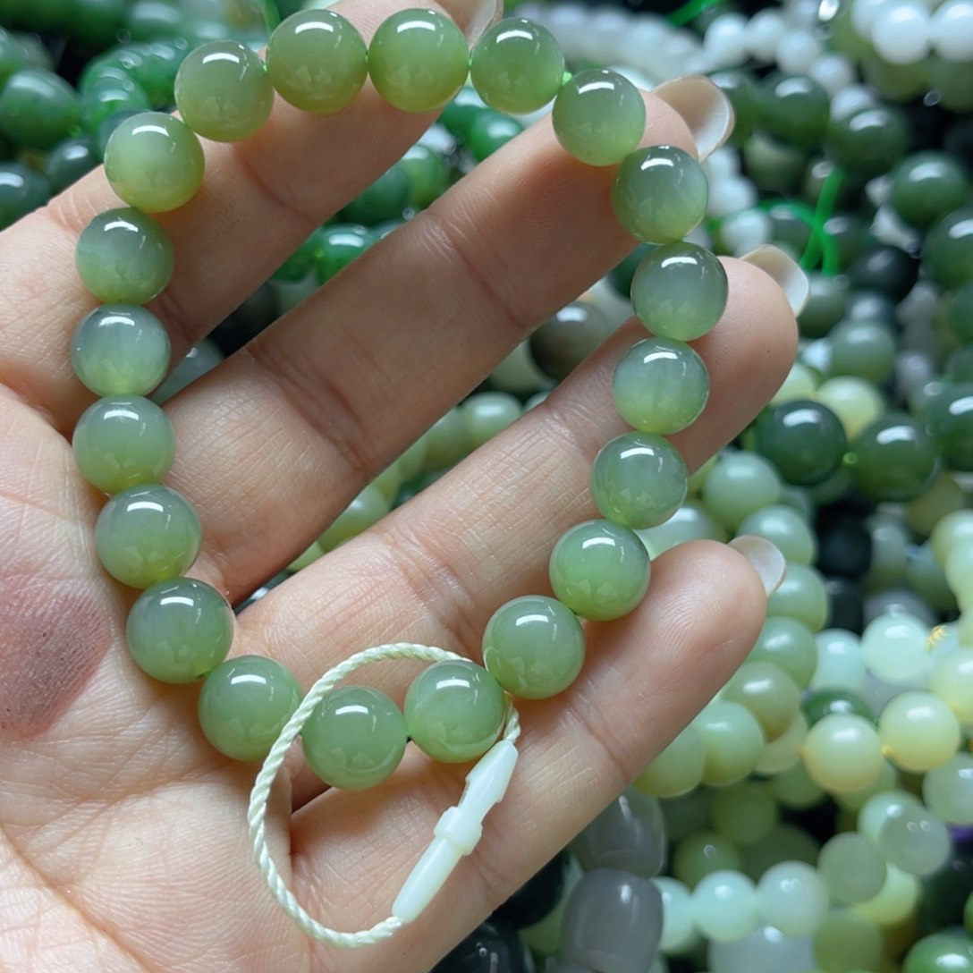 和田玉手链未镶嵌