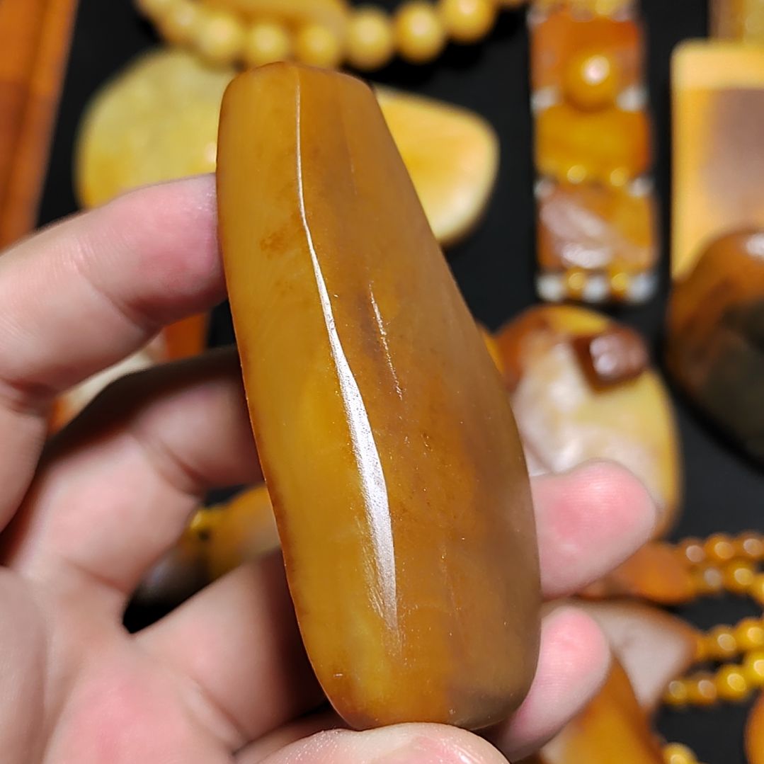 石材唐河彩玉切料一块