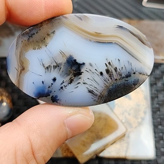 玛瑙/玉髓未镶嵌颈饰