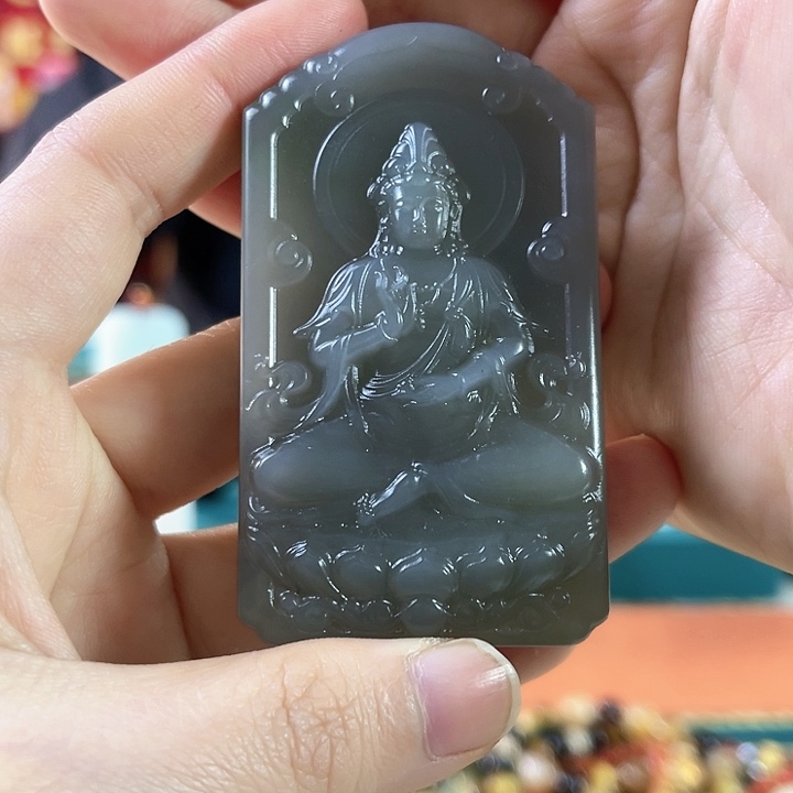 和田玉吊坠未镶嵌