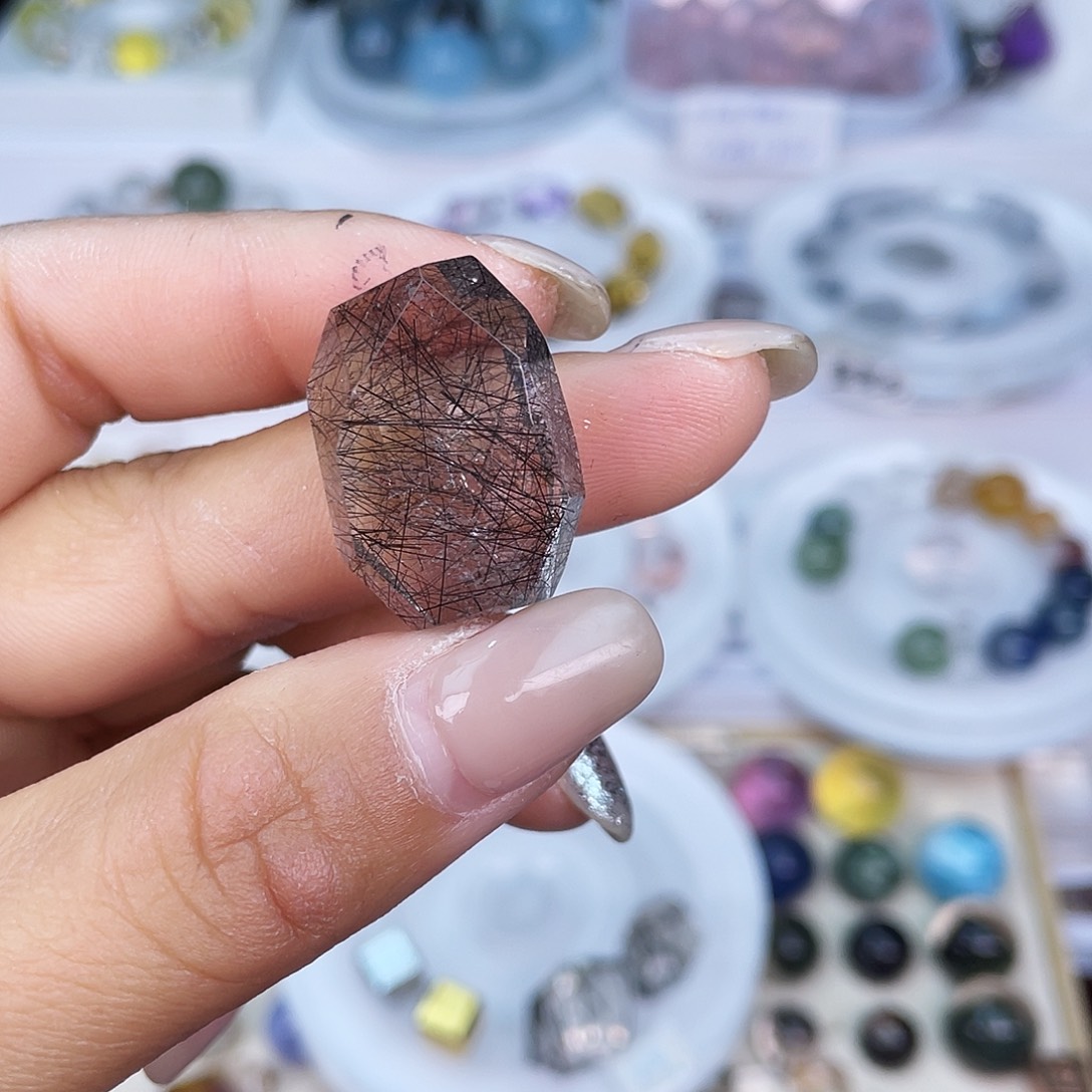 水晶水晶单珠未镶嵌