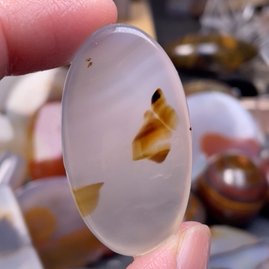 玛瑙/玉髓吊坠(不含链)未镶嵌
