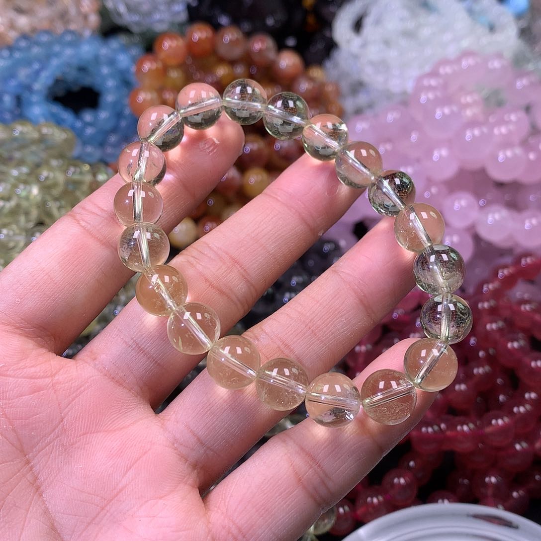 水晶手链未镶嵌天然