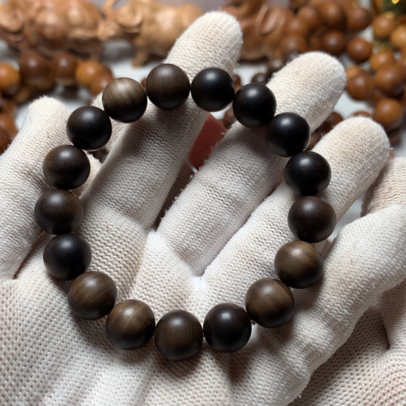 【闪购商品】檀香木其他M****x檀香手串1.2阴沉沉水