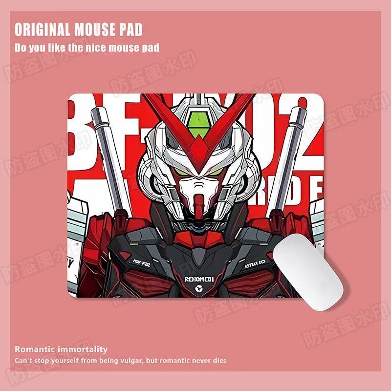 【星运潮玩屋】-高达图形鼠标垫附高达手办----1
