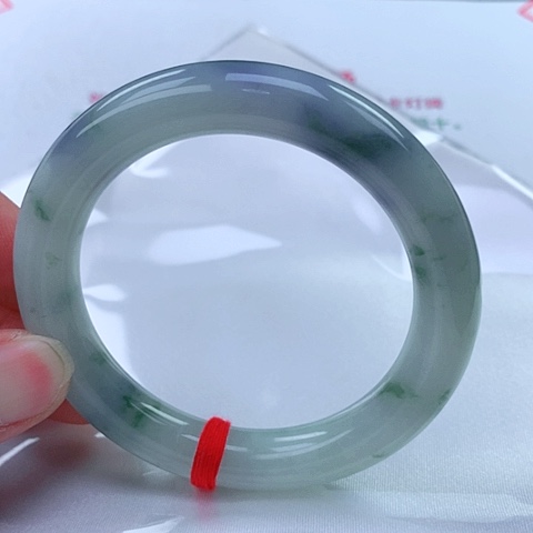 翡翠手镯（圆镯）未镶嵌1*163 号翡翠手镯