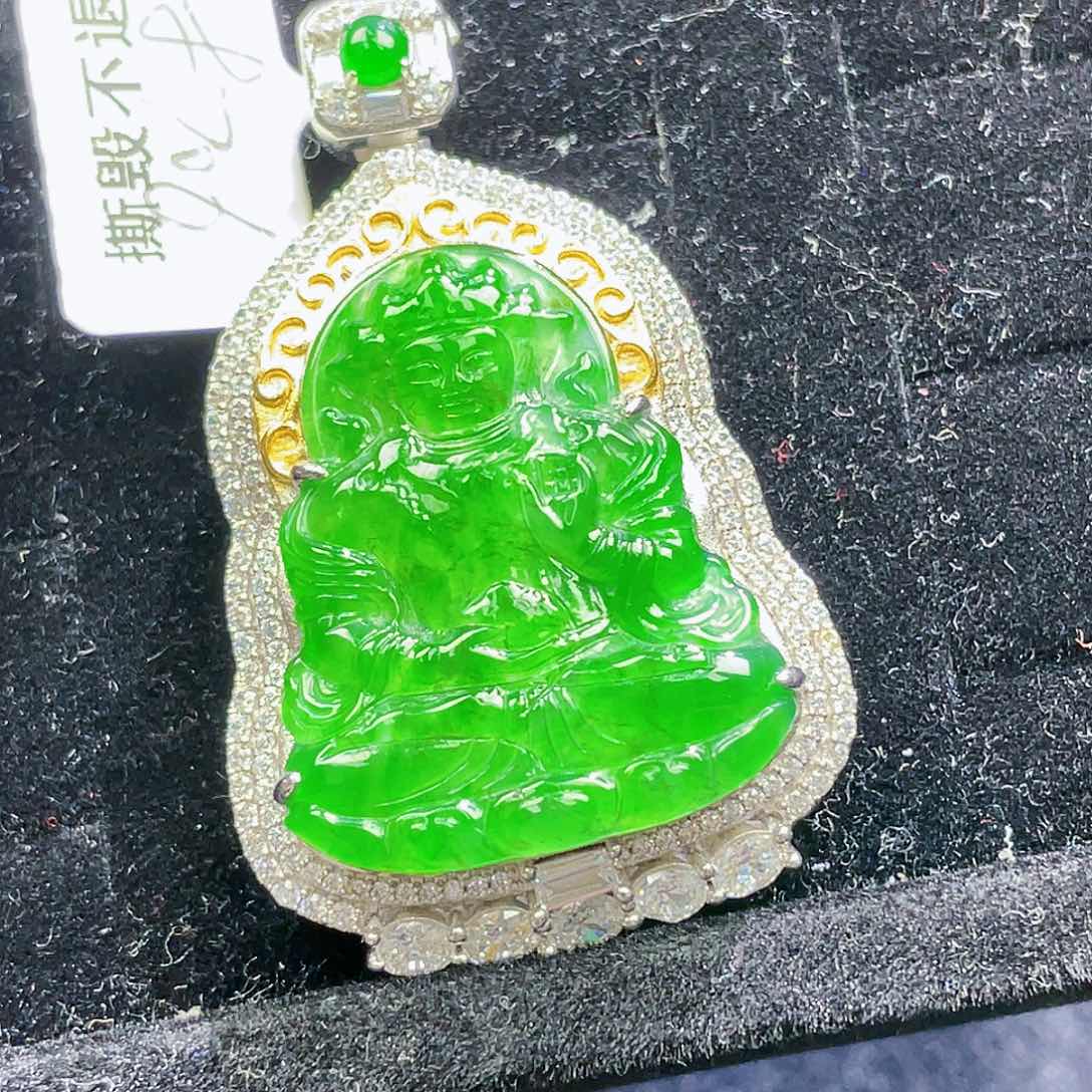 翡翠颈饰未镶嵌57，