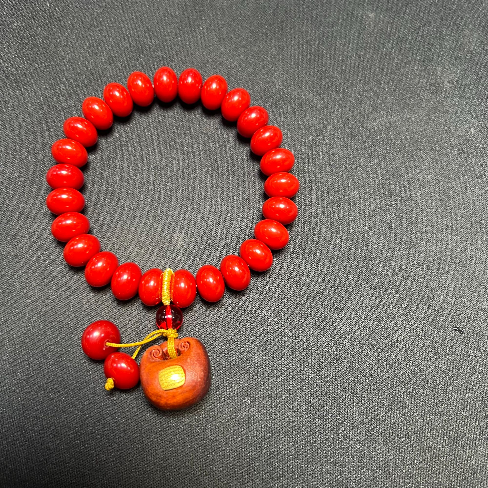 XY014红心菩提精品单圈《无礼盒》