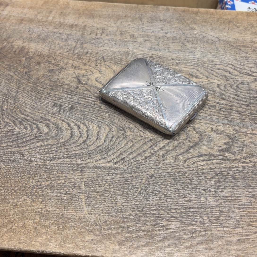 足银般若中古美术工艺品