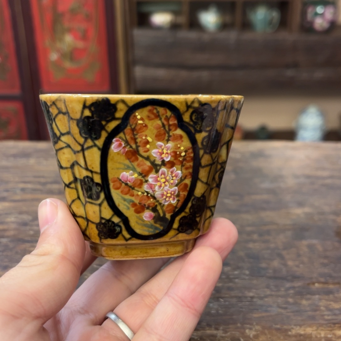 柴烧手工手绘陶瓷