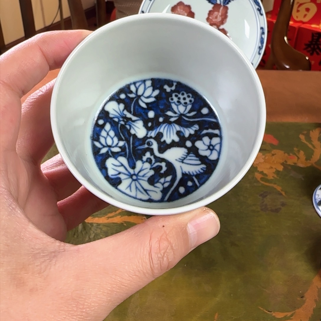 杯子景德镇手工手绘