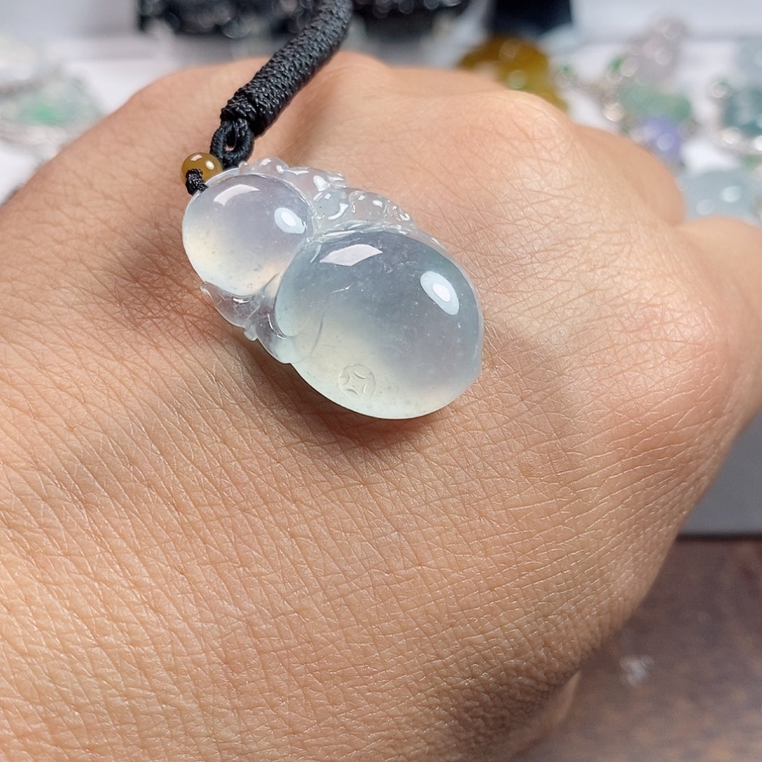 颈饰未镶嵌翡翠葫芦