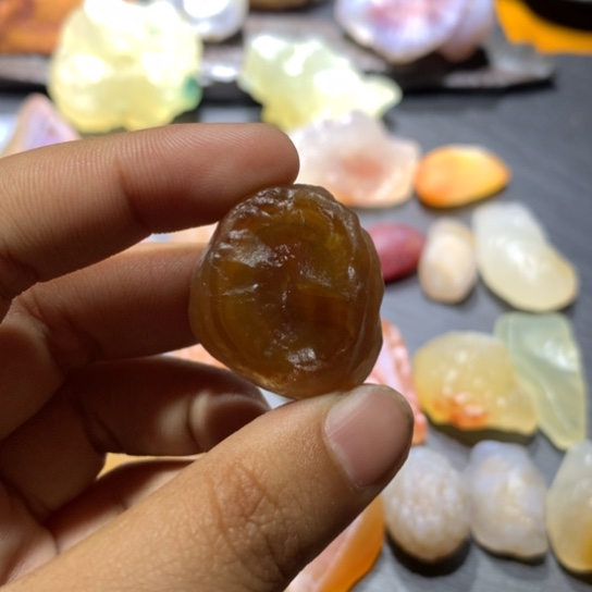 未镶嵌玛瑙/玉髓珠宝奇石