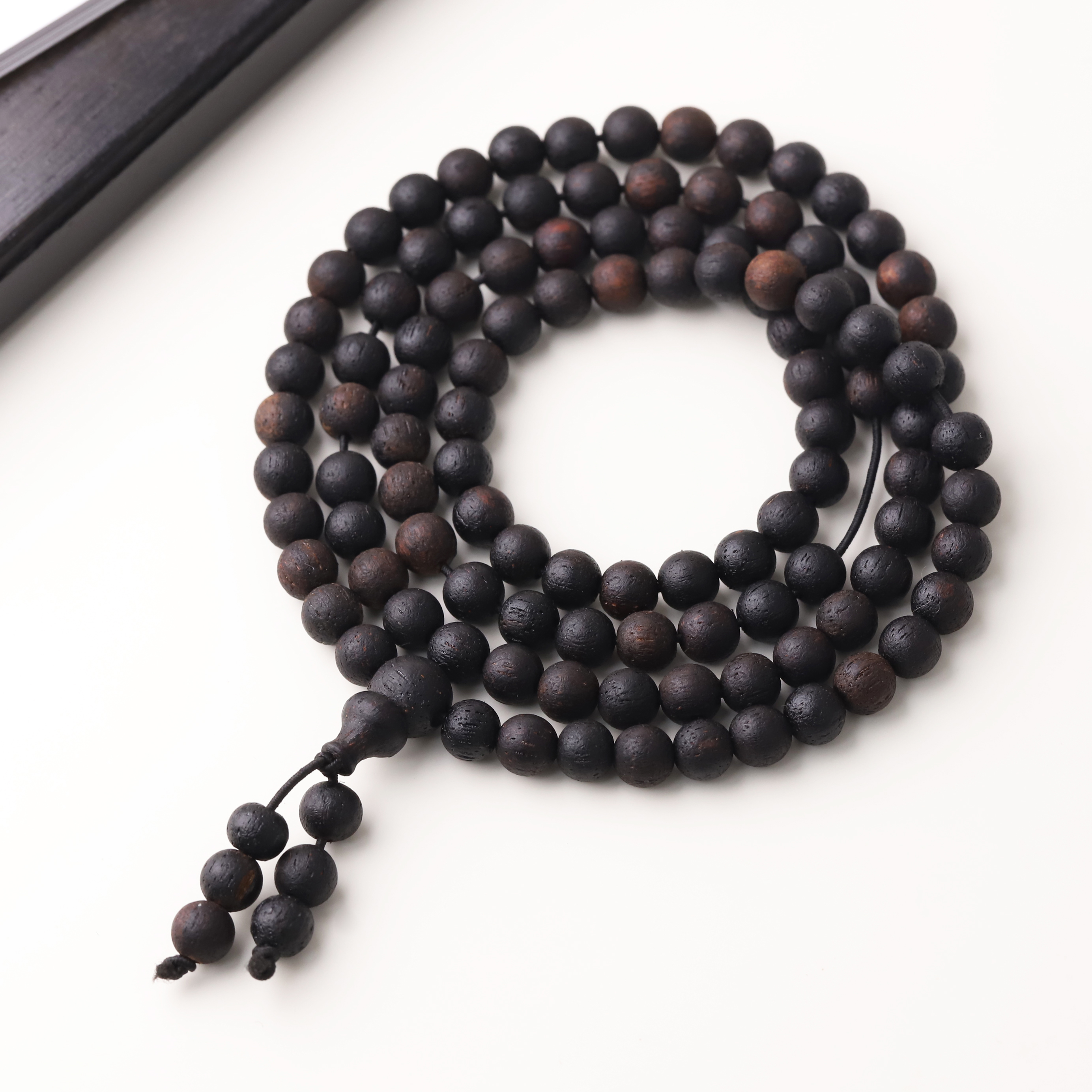 S2092 降真香圆珠木串108文玩长串