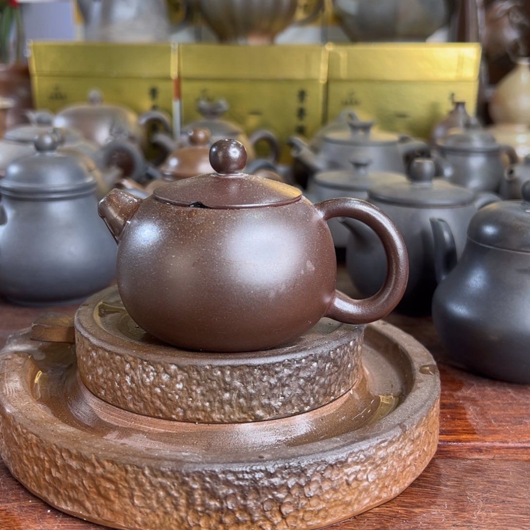 贵台龙窑柴烧茶壶A09