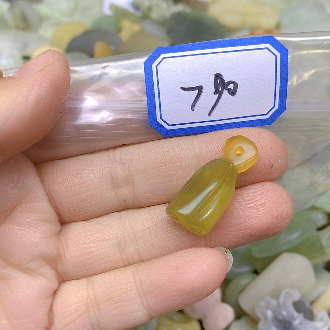 蛇纹石玉颈饰未镶嵌790