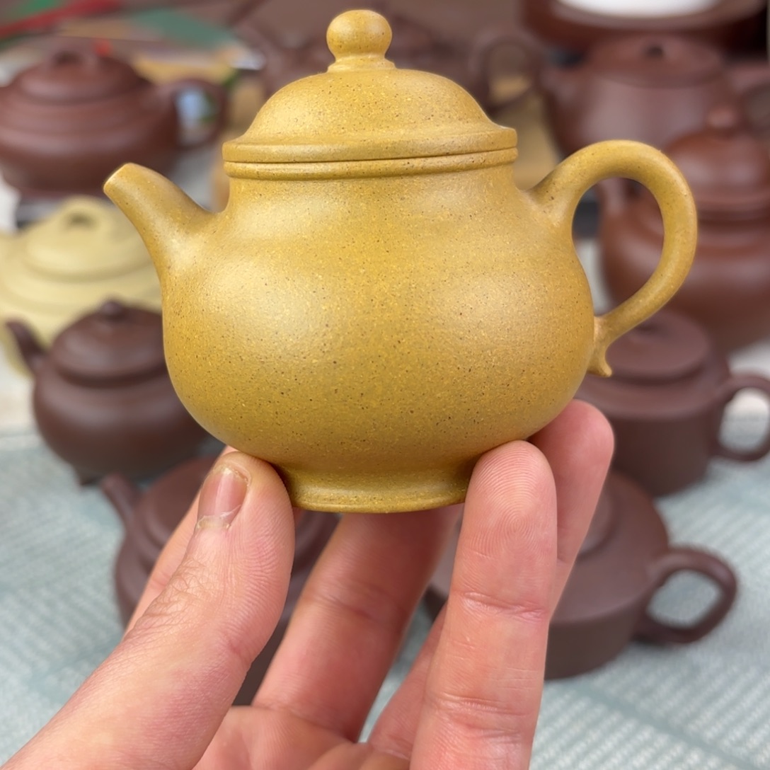 紫砂茶壶潘壶 微瑕 125cc