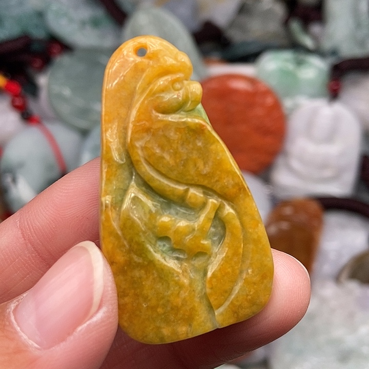 颈饰未镶嵌翡翠翡翠