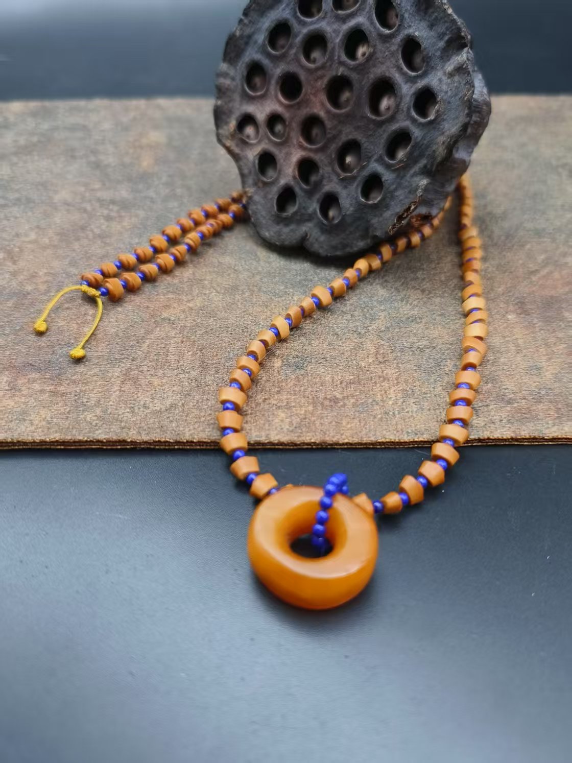 民族手工编织项链蜜蜜