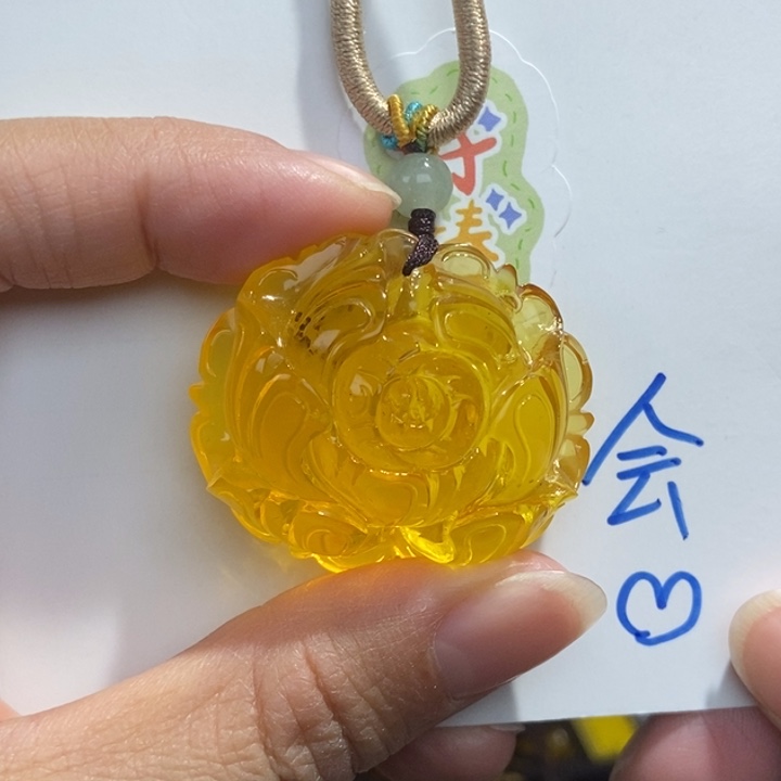定制琥珀未镶嵌琥珀蜜蜡吊坠